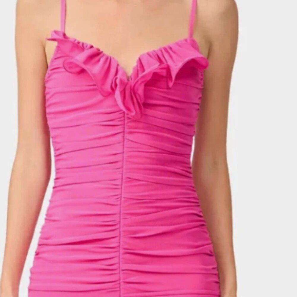 NWT elliatt Celina Sweetheart Maxi Dress in Pink MSRP 278 Size S
